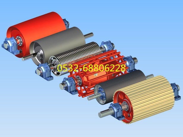 客户推荐的皮带机主被动辊筒（改向辊筒）加工厂家